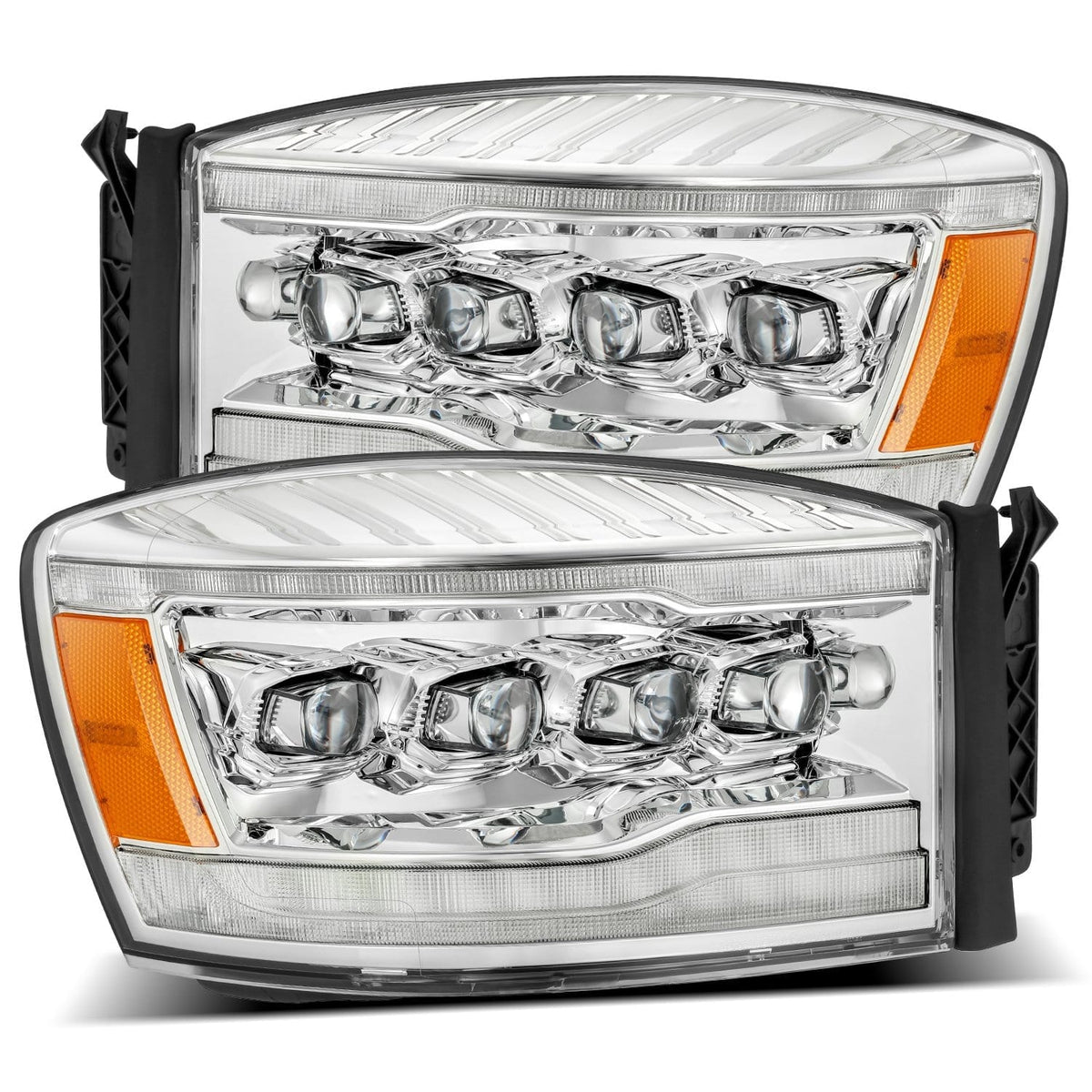 AlphaRex 880537 - LED Projector Headlights in Chrome 2