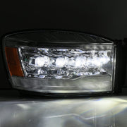 AlphaRex 880537 - LED Projector Headlights in Chrome 4