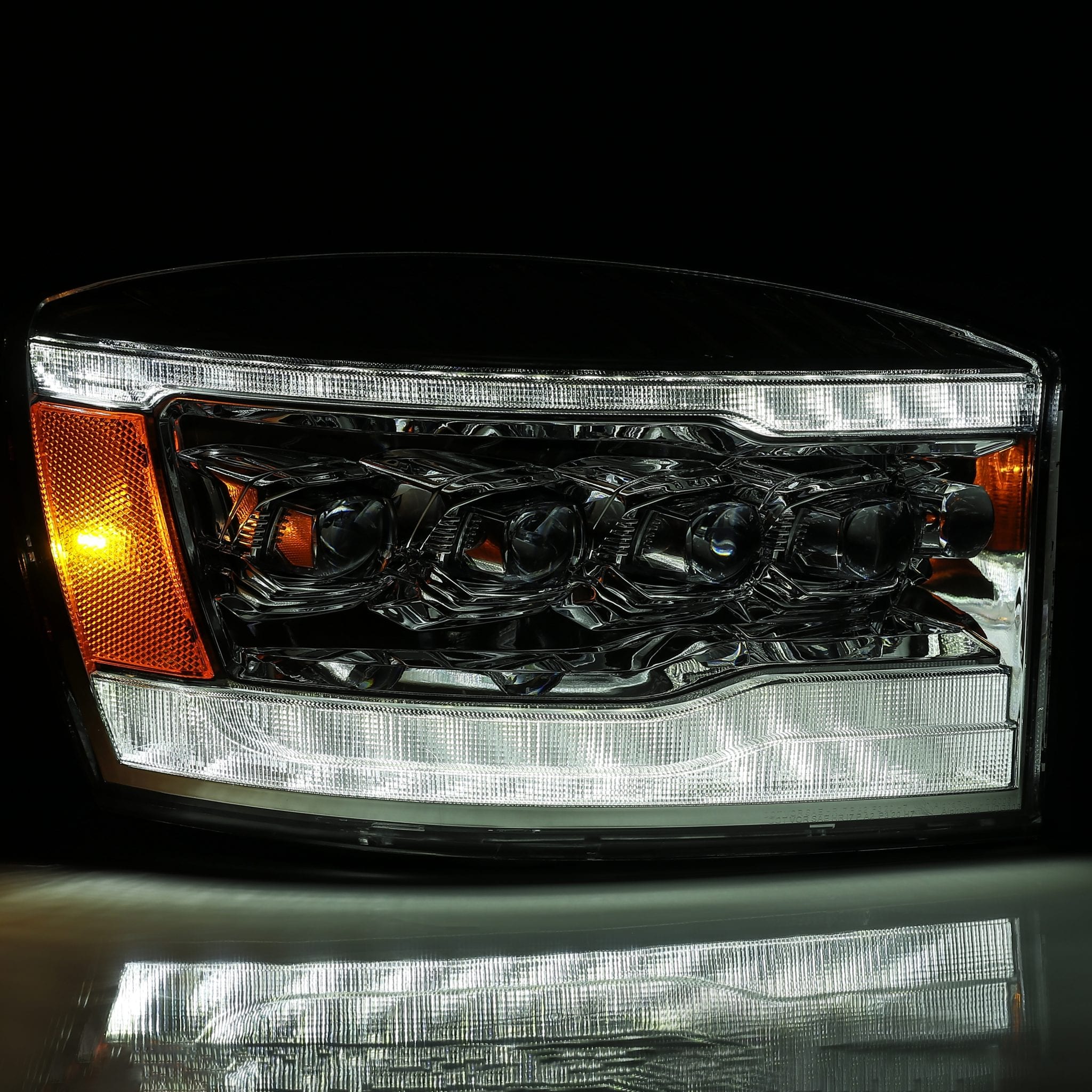 AlphaRex 880537 - LED Projector Headlights in Chrome 5