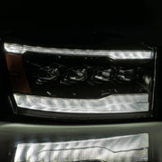 AlphaRex 880538 - LED Projector Headlights in Alpha-Black 9