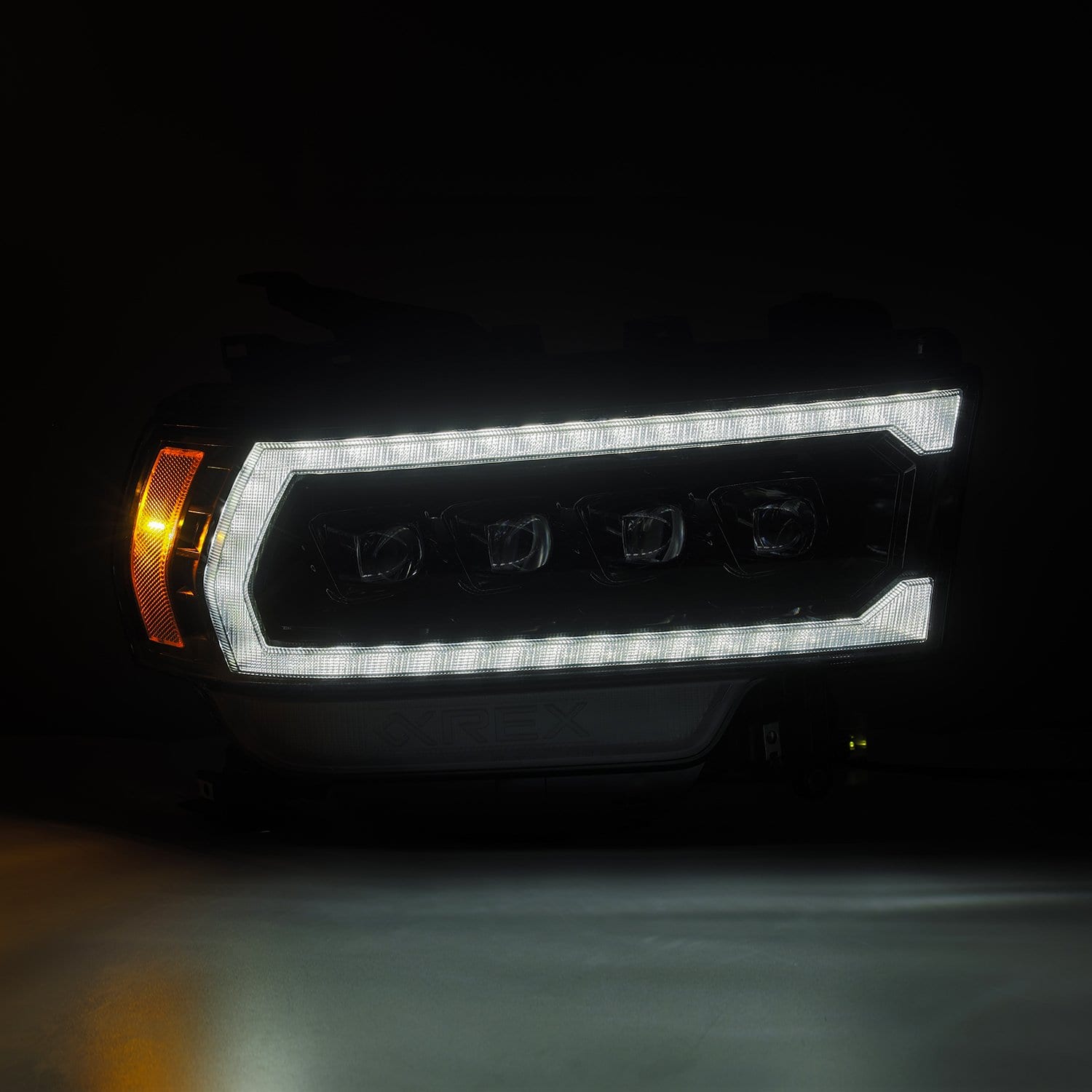 AlphaRex 880552 - LED Projector Headlights in Alpha-Black