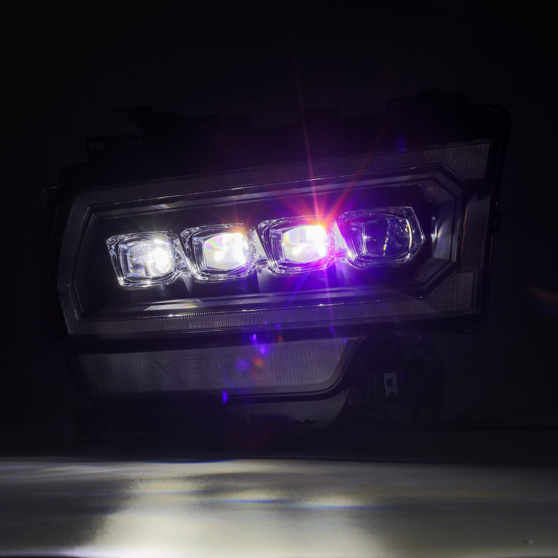 AlphaRex 880553 - LED Projector Headlights in Black