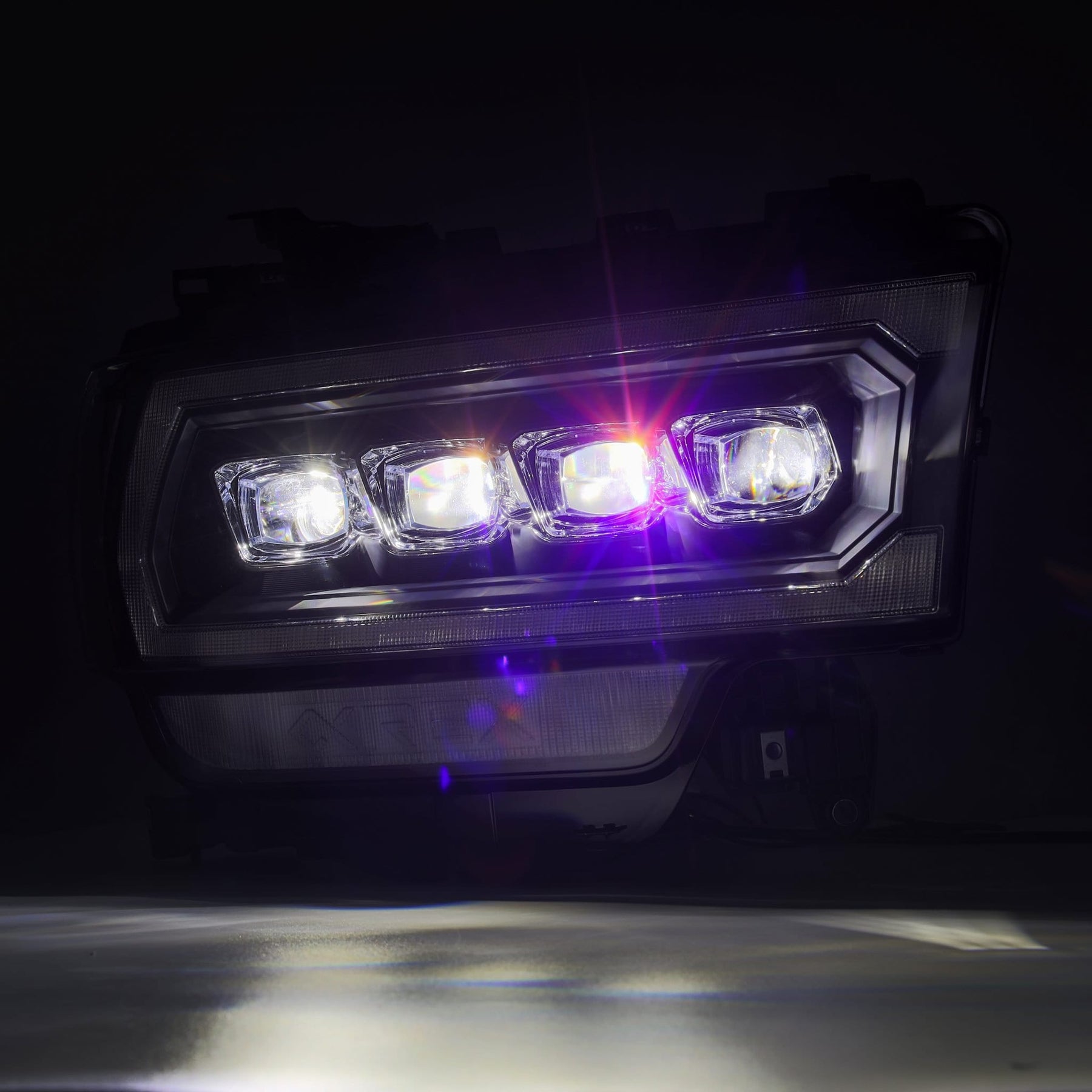 AlphaRex 880553 - LED Projector Headlights in Black