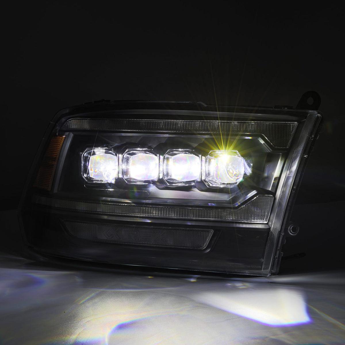 AlphaRex 880555 - LED Projector Headlights in Black 5