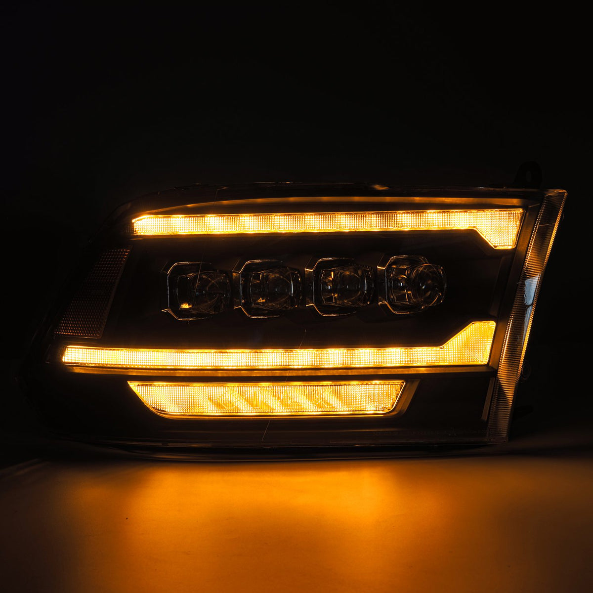 AlphaRex 880555 - LED Projector Headlights in Black