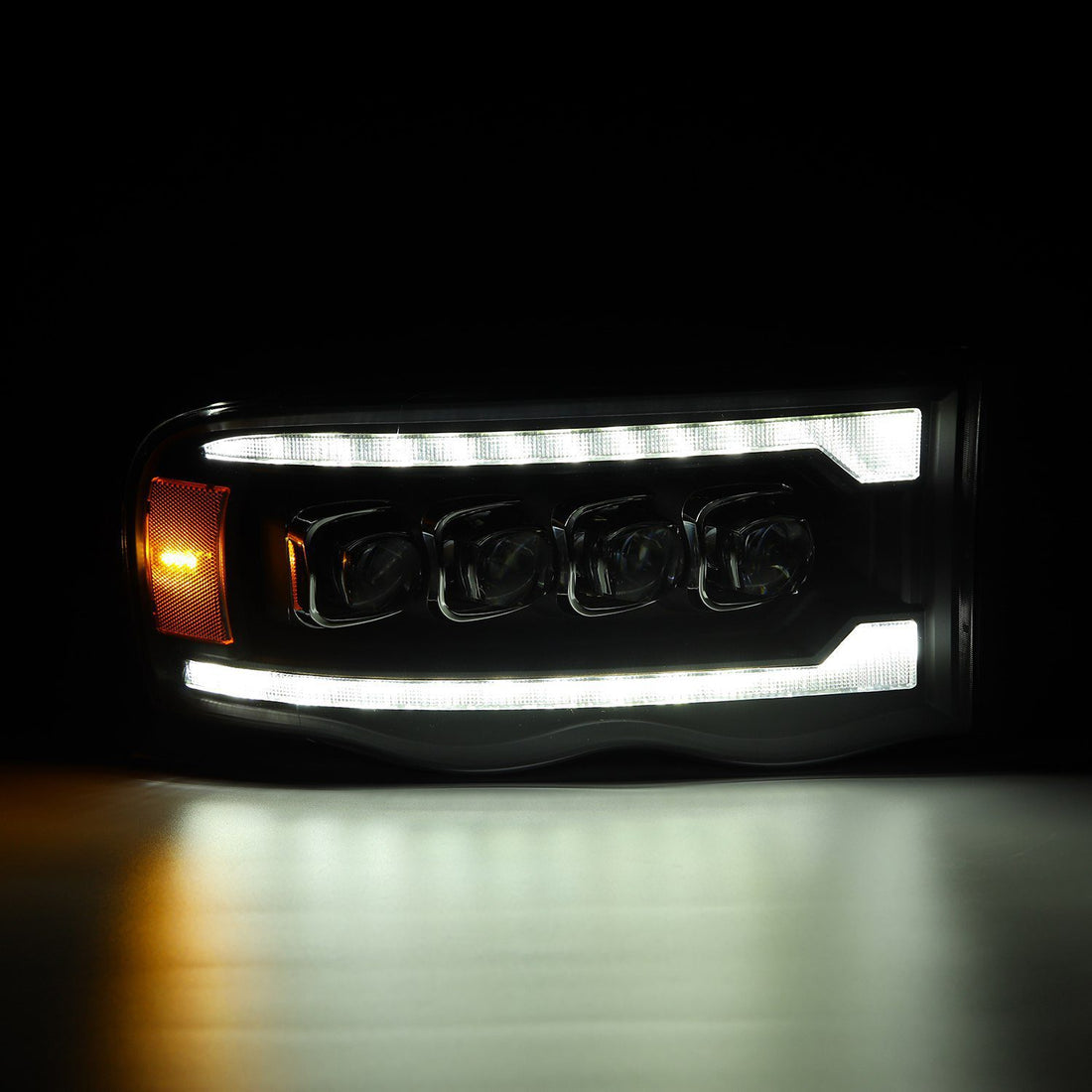 AlphaRex 880564 - LED Projector Headlights in Black