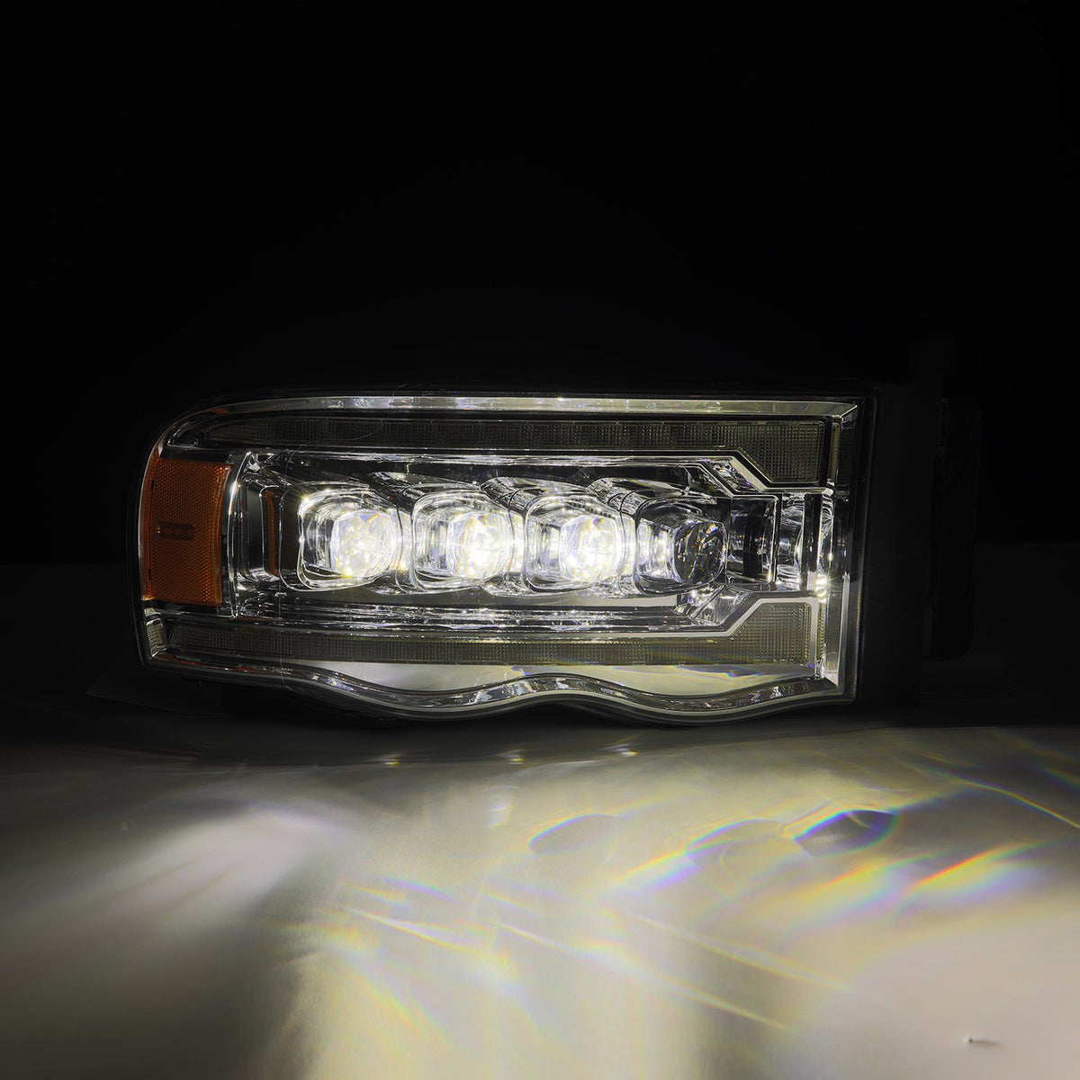 AlphaRex 880565 - LED Projector Headlights in Chrome 4
