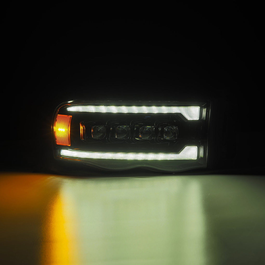 AlphaRex 880566 - LED Projector Headlights in Alpha-Black