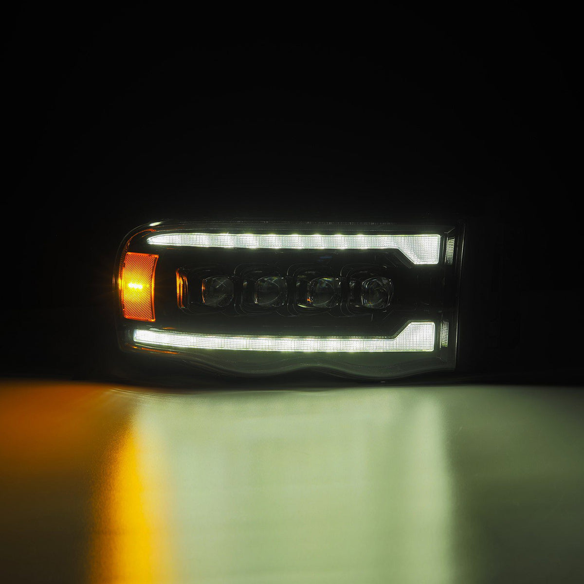AlphaRex 880566 - LED Projector Headlights in Alpha-Black