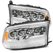 AlphaRex 880591 - LED Projector Headlights Plank Style Design Chrome 2