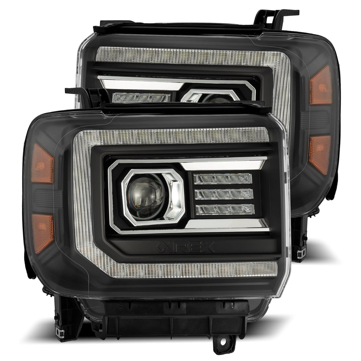 AlphaRex 880615 - Projector Headlights Black 2