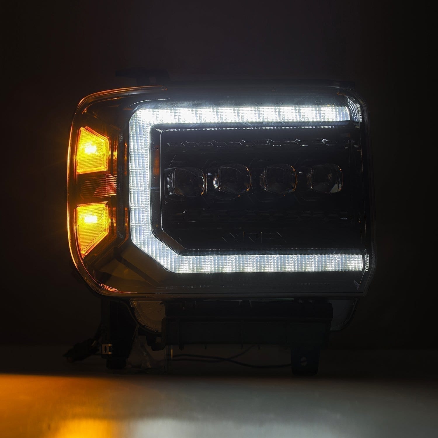 AlphaRex 880616 - LED Projector Headlights in Alpha-Black