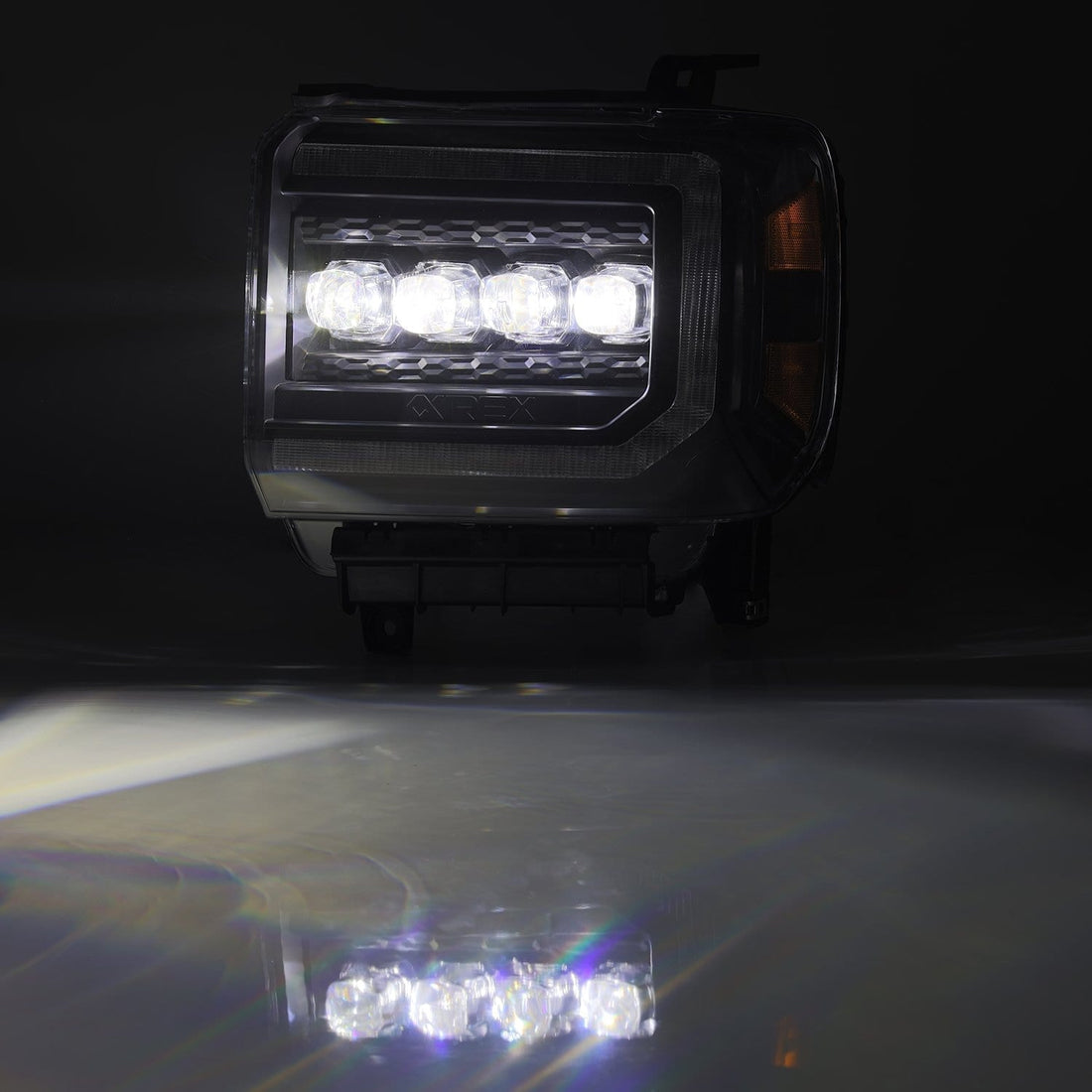 AlphaRex 880617 - LED Projector Headlights in Black 5