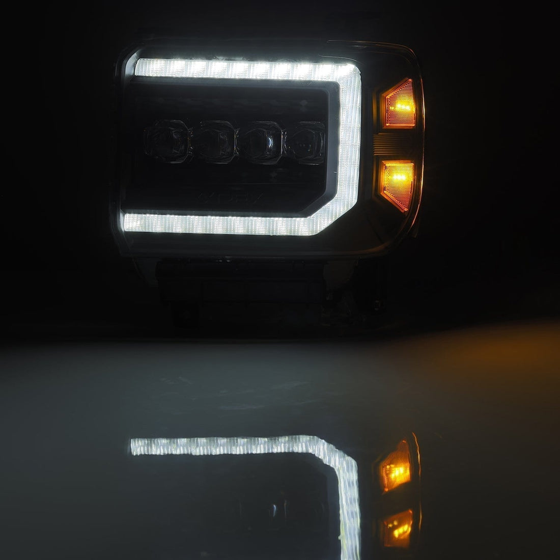 AlphaRex 880617 - LED Projector Headlights in Black