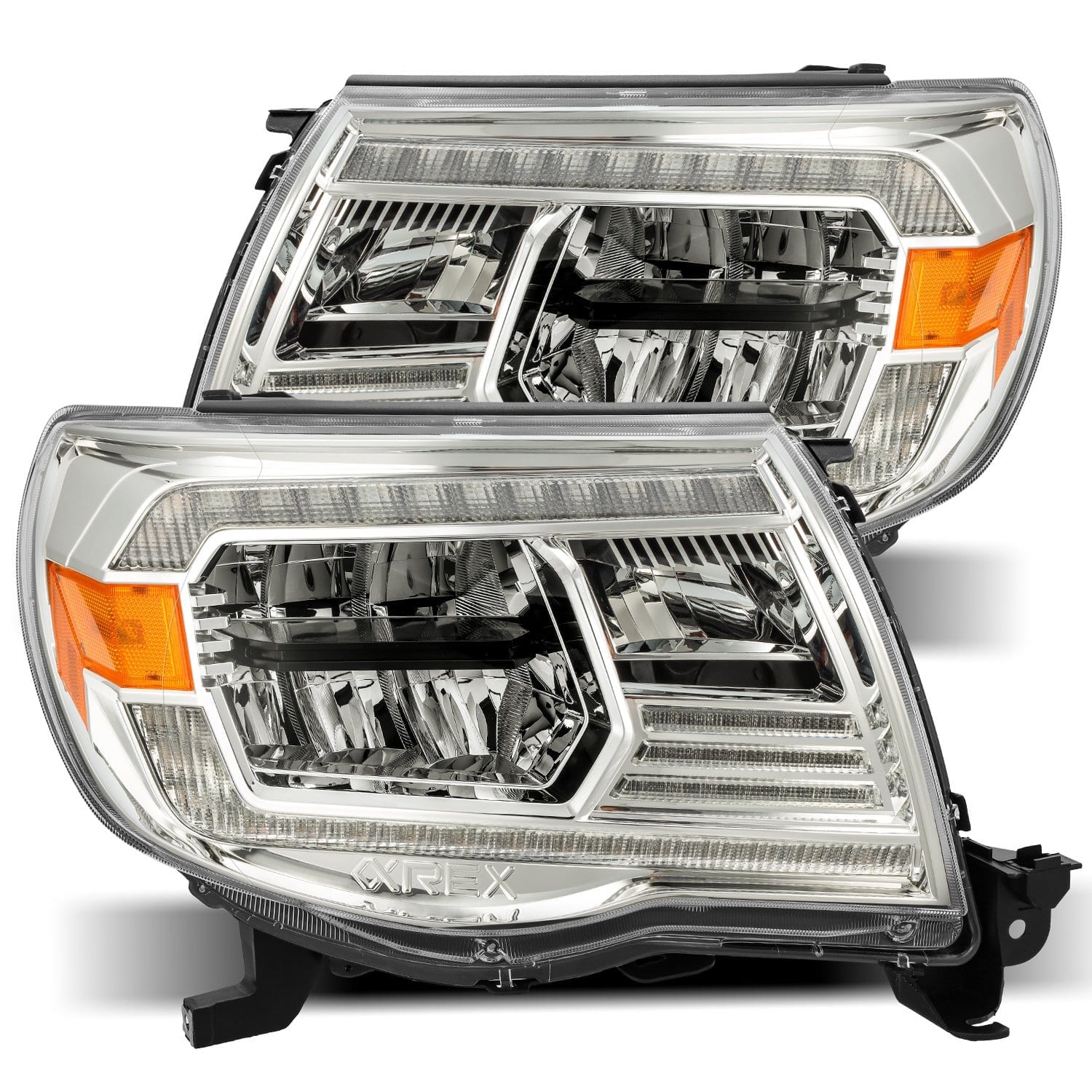 AlphaRex 880734 - Projector Headlights Chrome 2