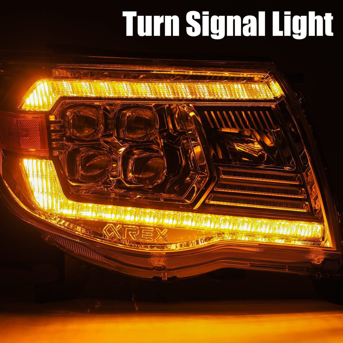 AlphaRex 880742 - LED Projector Headlights in Black 5
