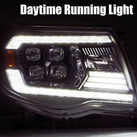 AlphaRex 880743 - LED Projector Headlights in Chrome 4