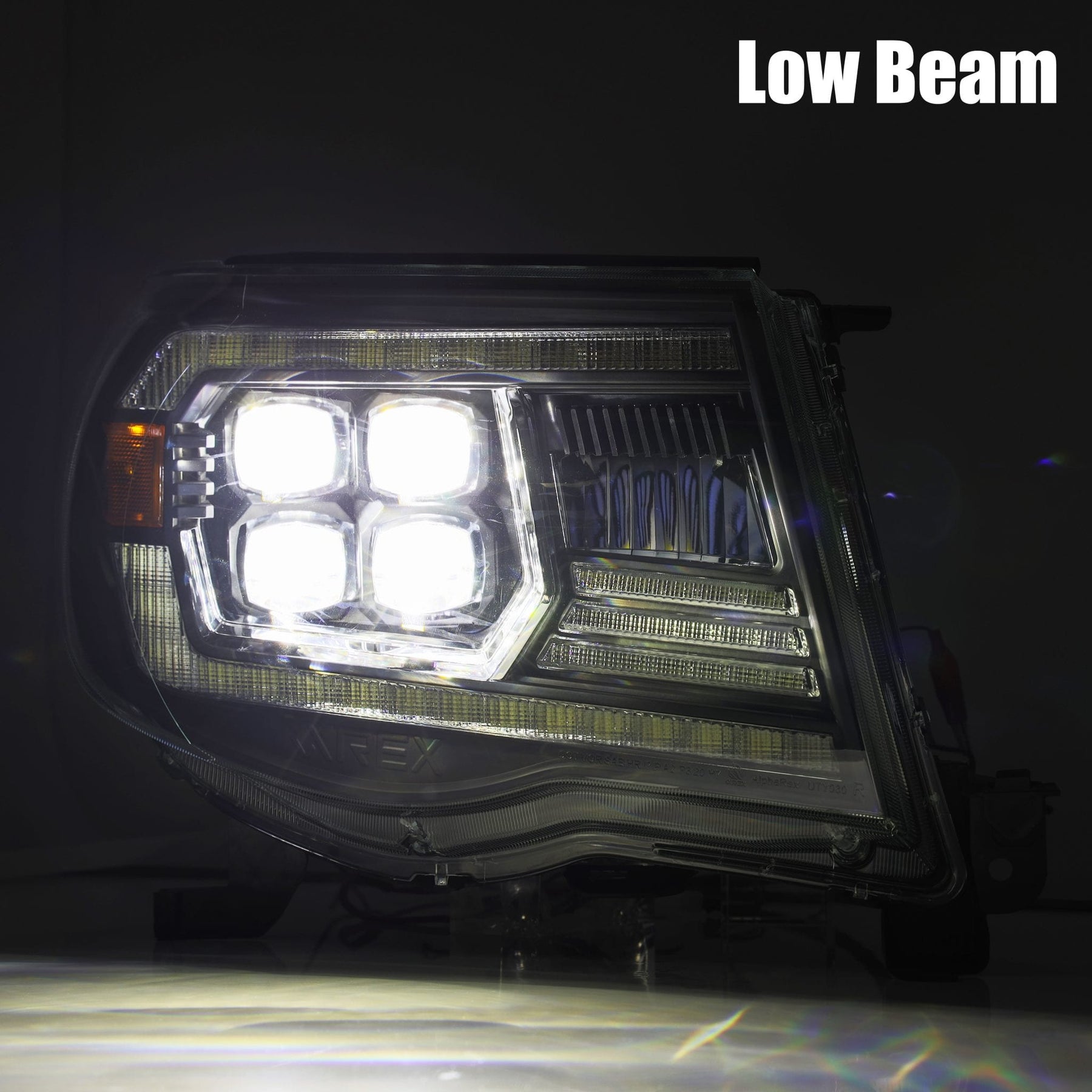 AlphaRex Electrical Lighting and Body AlphaRex 880743 - LED Projector Headlights in Chrome