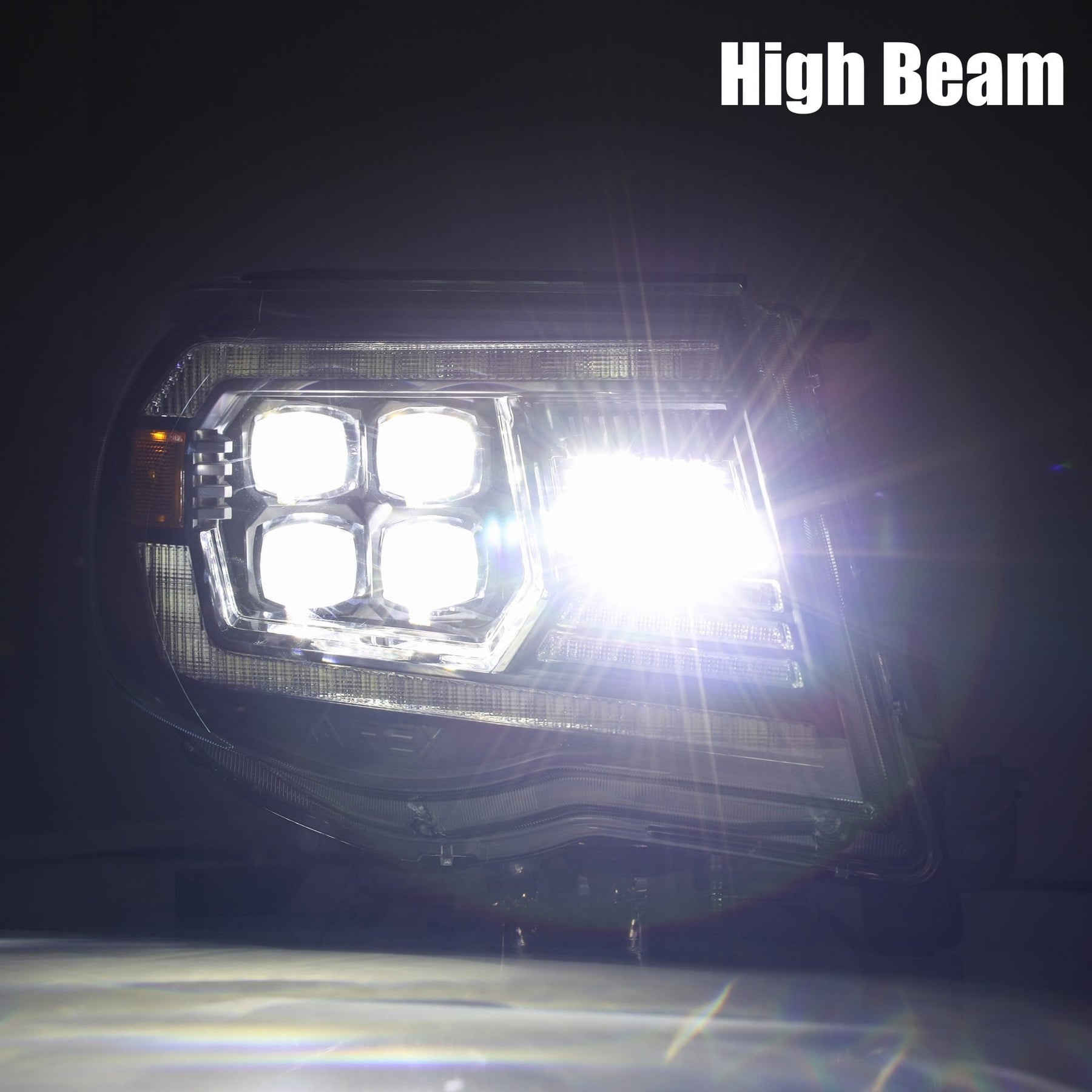 AlphaRex Electrical Lighting and Body AlphaRex 880743 - LED Projector Headlights in Chrome