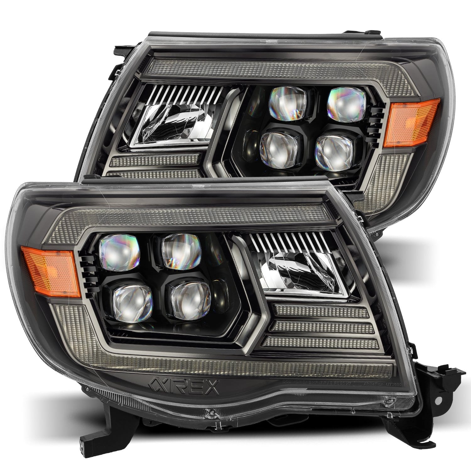 AlphaRex 880744 - LED Projector Headlights in Alpha-Black 2