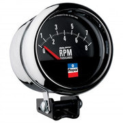 AutoMeter 880789 - GAUGE, TACHOMETER, 3-3/4", 8,000 RPM, PEDESTAL, SHORT SWEEP, MOPAR CLASSIC 4