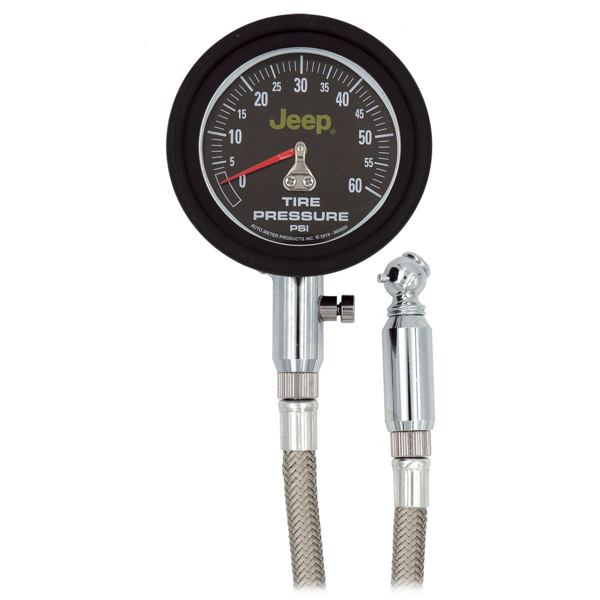 AutoMeter 880805 - GAUGE, TIRE PRESSURE, 0-60PSI, JEEP, ANALOG