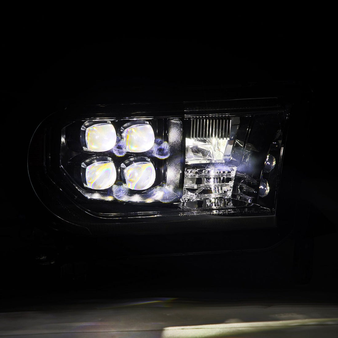 AlphaRex NA AlphaRex 880820 - Projector Headlights Alpha-Black