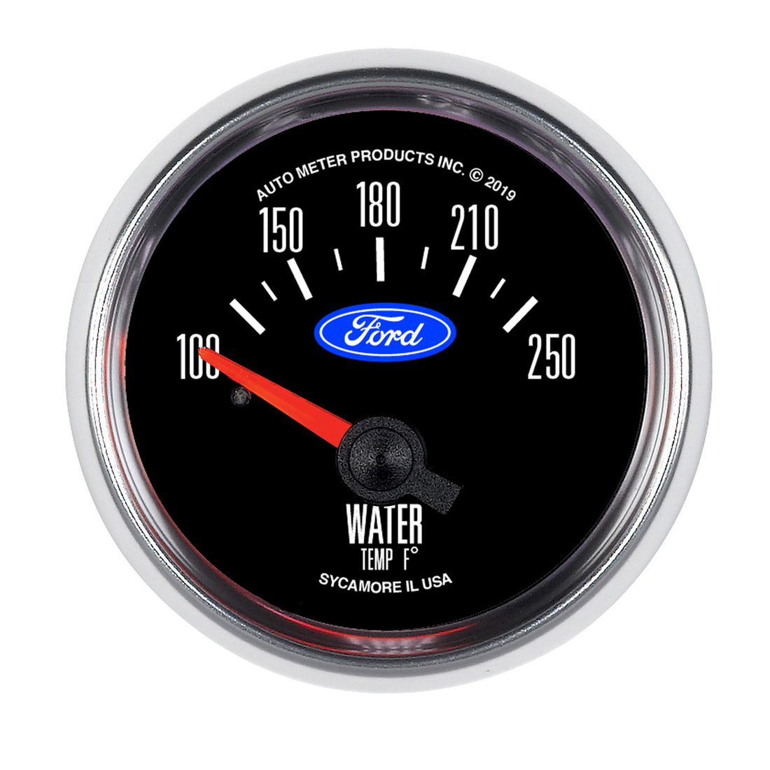 AutoMeter 880822 - GAUGE, WATER TEMP, 2 1/16", 100-250?F, ELECTRIC, FORD 2