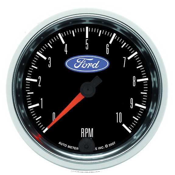 AutoMeter 880826 - GAUGE, TACHOMETER, 3 3/8", 10K RPM, IN-DASH, FORD 2