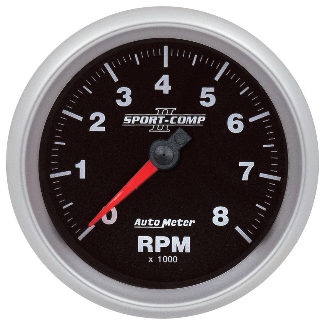 AutoMeter 880829 - GAUGE, TACHOMETER, 3 3/8", 8K RPM, SPN 190, SPORT-COMP II 2