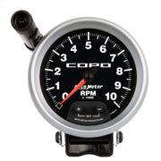 AutoMeter 880879 - GAUGE, TACHOMETER, 3 3/4", 10K RPM, PEDESTAL W/ EXT. QUICK-LITE, COPO 2
