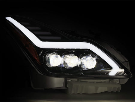 AlphaRex 881985 - LED Projector Headlights in Jet Black 4