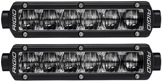 RIGID SR-Series DOT/SAE J583 6 Inch White LED Fog Light PAIR