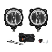 KC HiLiTES Electrical Lighting and Body KC HiLiTES 91301 - KC Pro6 Gravity LED 6in Infinity Ring Spot 2-Light System Universal