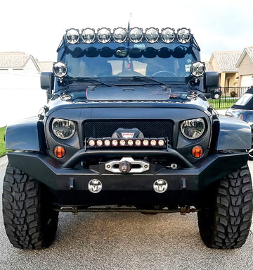 KC HiLiTES Electrical Lighting and Body KC HiLiTES 91303 - KC Pro6 Gravity LED 6in Infinity Ring Driving 2-Light System Universal