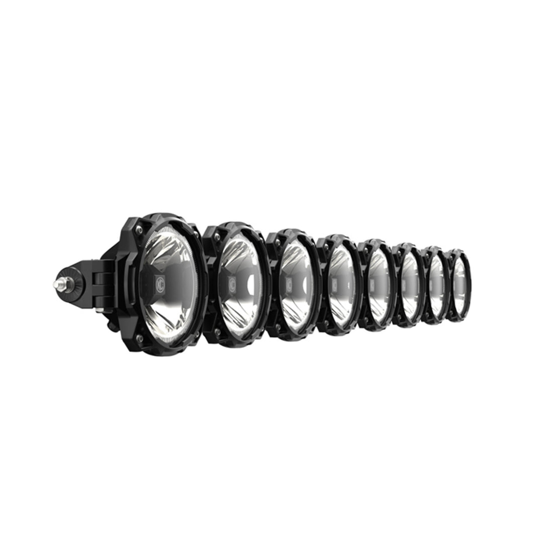 KC HiLiTES 91308 - KC Pro6 Gravity LED 50in 8-Light Combo System Universal 5