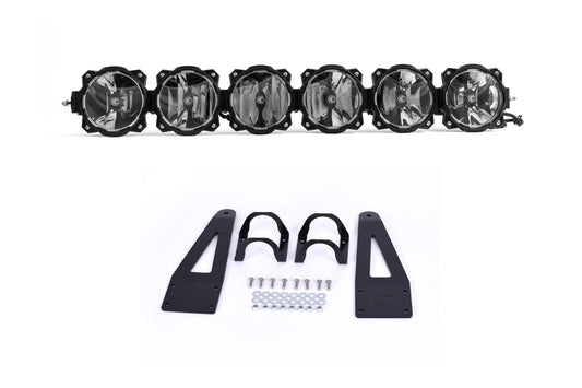 KC Hilites 39 In Pro6 Gravity LED - 6-Light - Light Bar System - 120W Combo Beam - For Can-Am Maverick