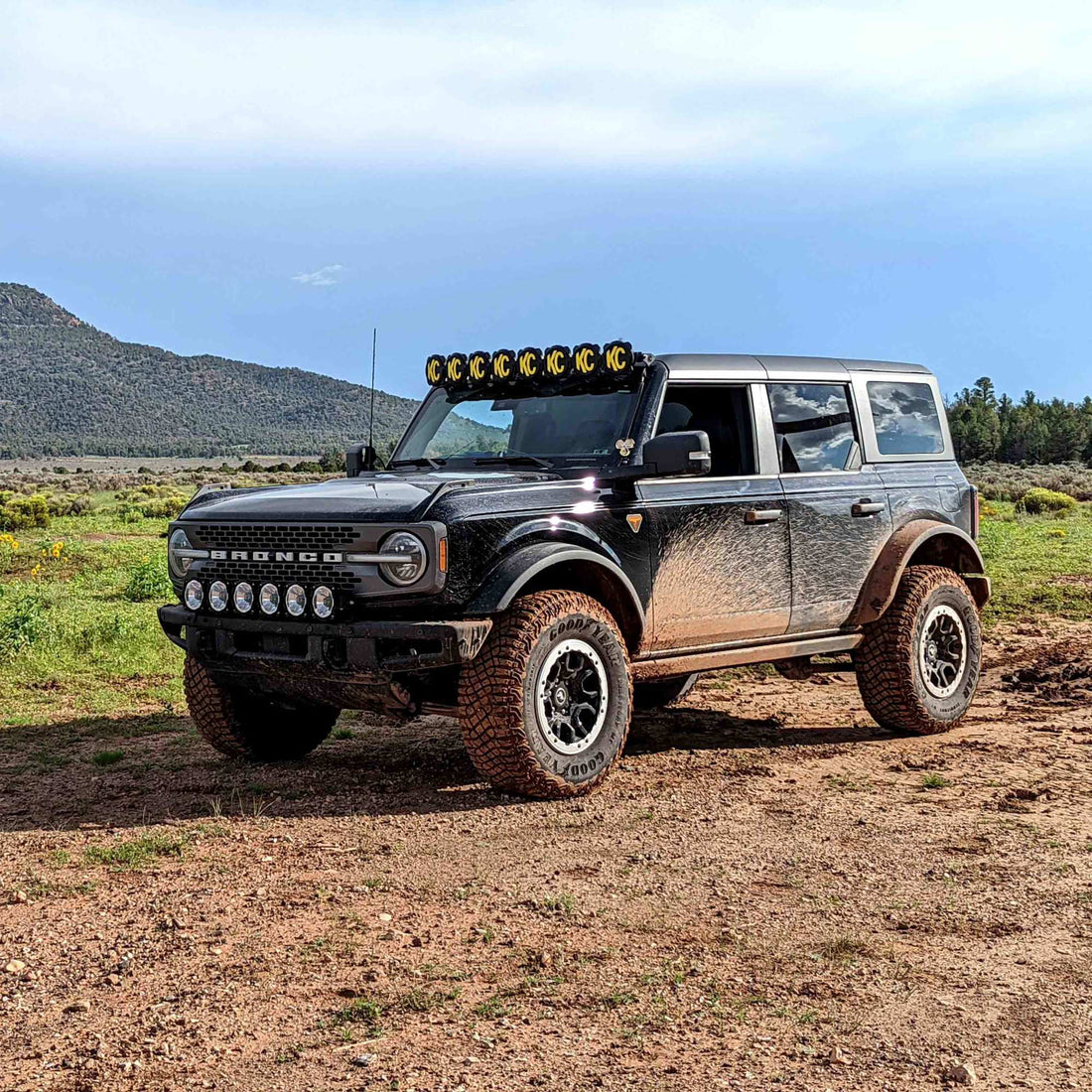 KC HiLiTES 91341 - KC Pro6 Gravity LED 39in 6-Light Combo Bronco Bumper System 3