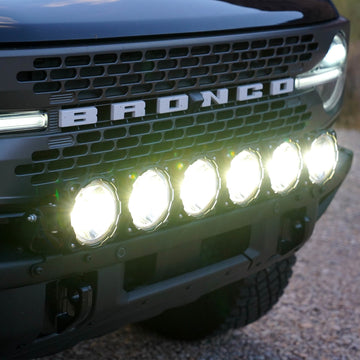 KC HiLiTES 91341 - KC Pro6 Gravity LED 39in 6-Light Combo Bronco Bumper System 2