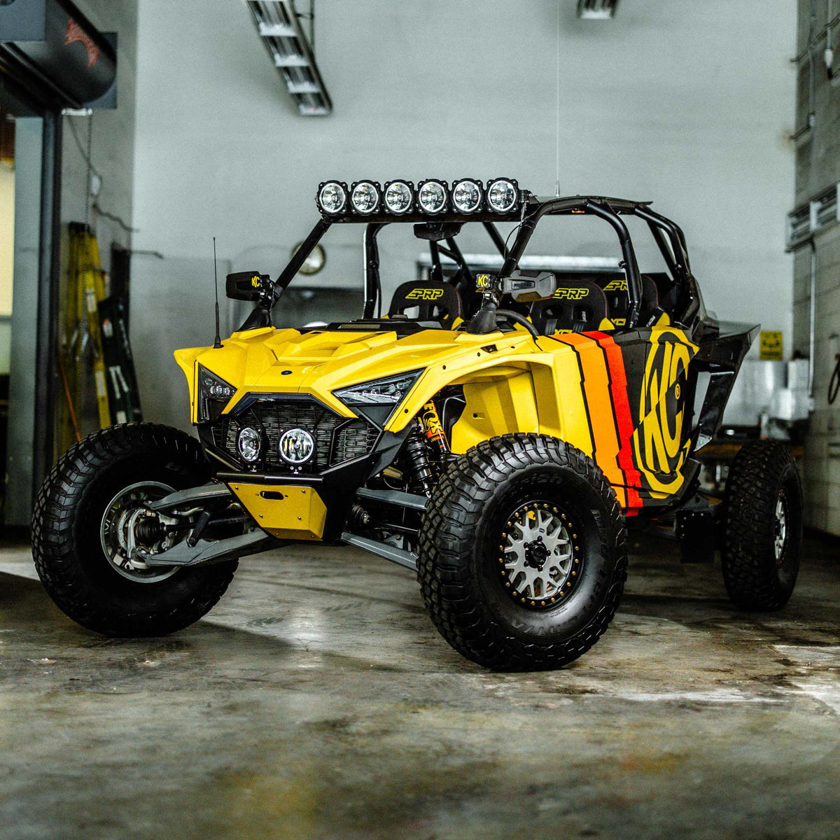 KC HiLiTES 91342 - KC Pro6 Gravity LED 39in 6-Light Combo Polaris RZR System 3