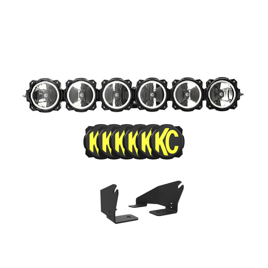 KC Hilites PRO6 GRAVITY LED 39IN 6LT RZR SYS PN:91343