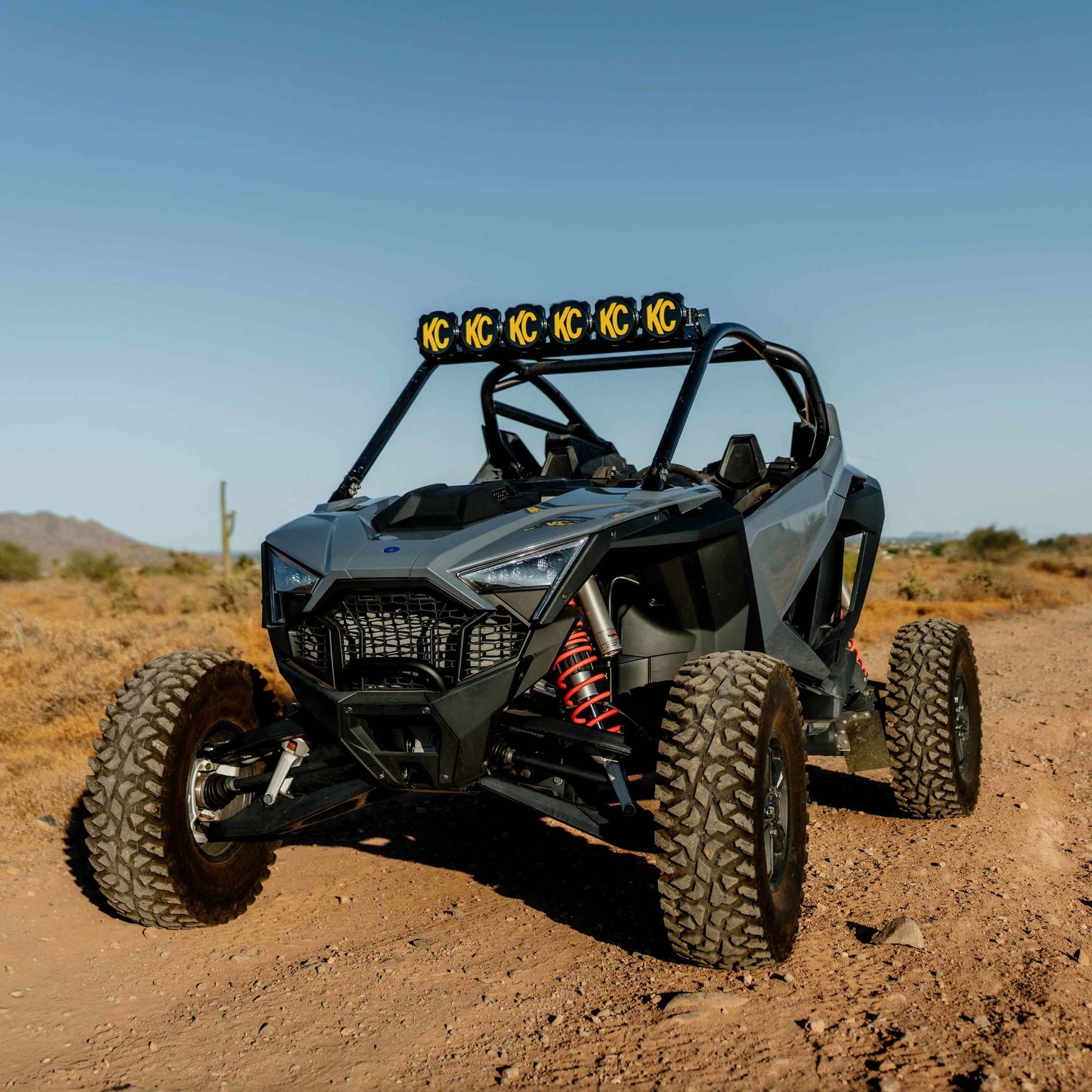 KC HiLiTES 91343 - KC Pro6 Gravity LED 39in 6-Light Combo Polaris RZR Pro R System 2