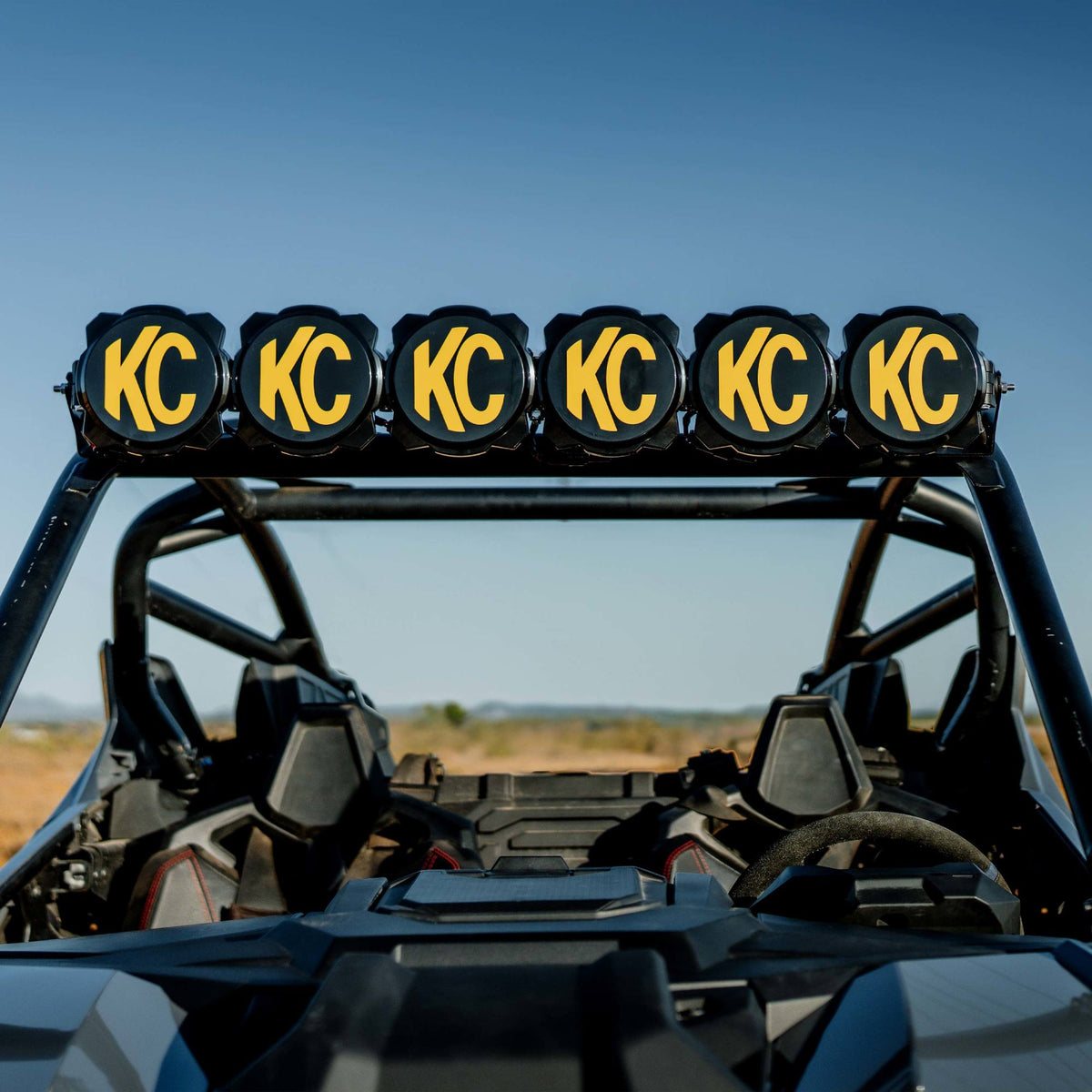 KC HiLiTES 91343 - KC Pro6 Gravity LED 39in 6-Light Combo Polaris RZR Pro R System 4