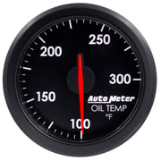 AutoMeter Body AutoMeter 9140-T - 2-1/16" OIL TEMP, 100-300'F, AIRDRIVE, BLACK