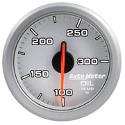 AutoMeter Body AutoMeter 9140-UL - 2-1/16" OIL TEMP, 100-300'F, AIRDRIVE, SILVER