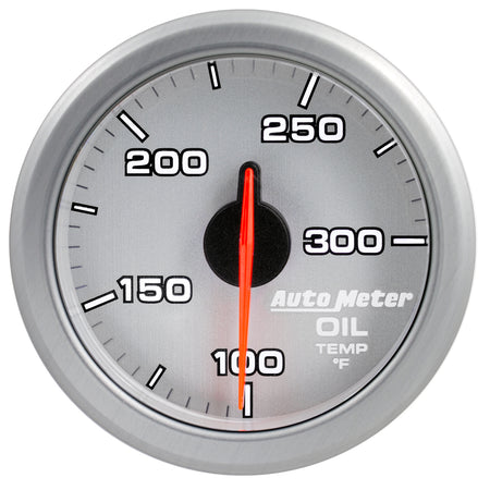 AutoMeter 9140-UL - 2-1/16" OIL TEMP, 100-300'F, AIRDRIVE, SILVER 5