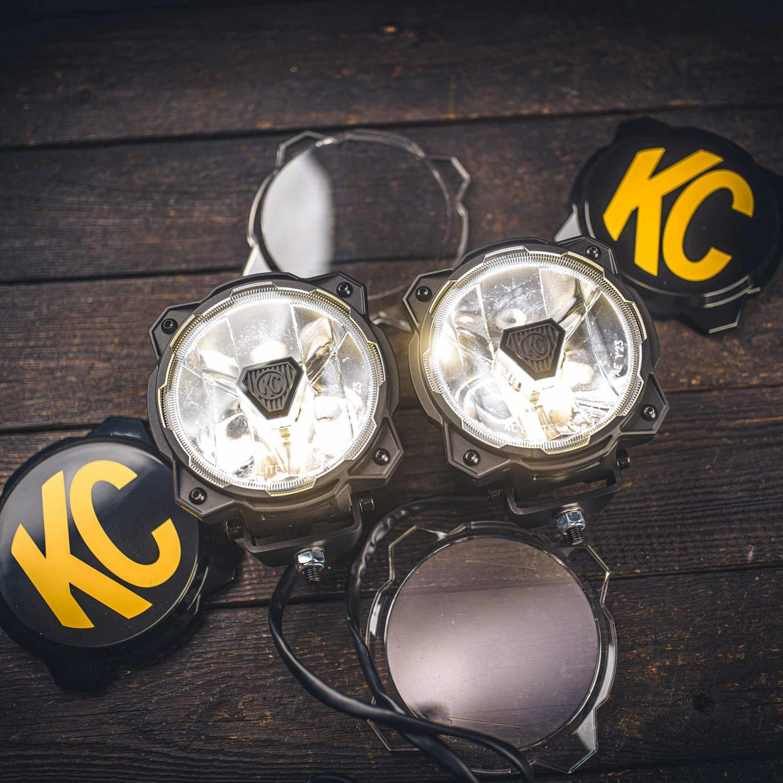 KC HiLiTES 91402 - Gravity® Titan™ LED - 6" Single Light - Wide-40 Beam