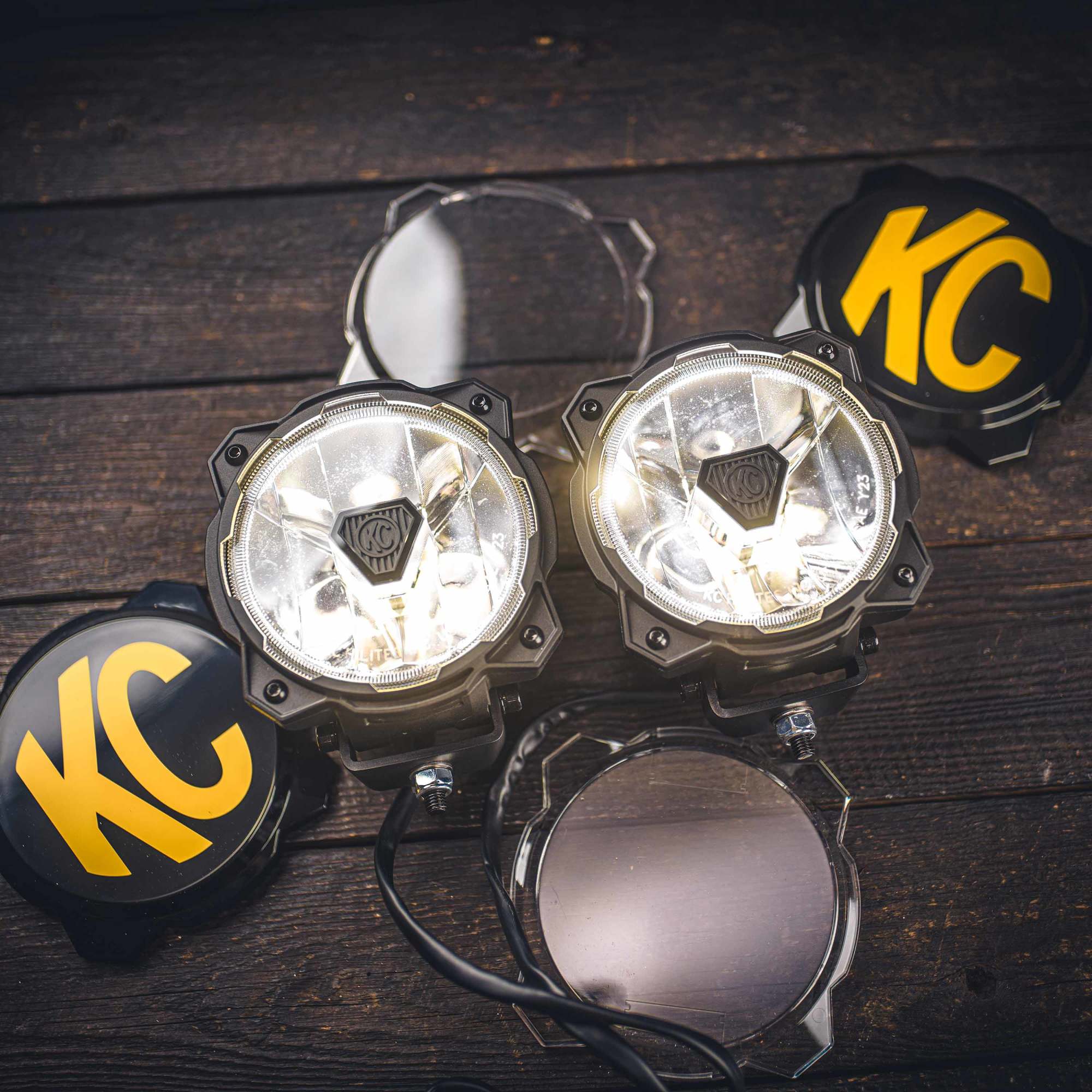 KC HiLiTES 91403 - Gravity® Titan™ LED - 6" 2-Pack - Wide-40 Beam 7