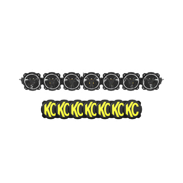 KC HiLiTES 91421 - Gravity Titan LED - 7-Light 45" Lt Bar - 11-17 Ford Super Duty (Mnt Specific)