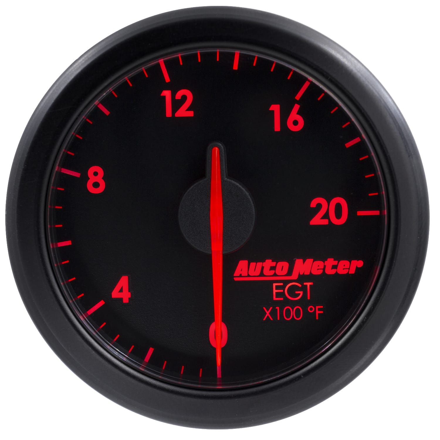 AutoMeter Tools and Equipment AutoMeter 9145-T - 2-1/16" E.G.T, 0-2000'F, AIRDRIVE, BLACK